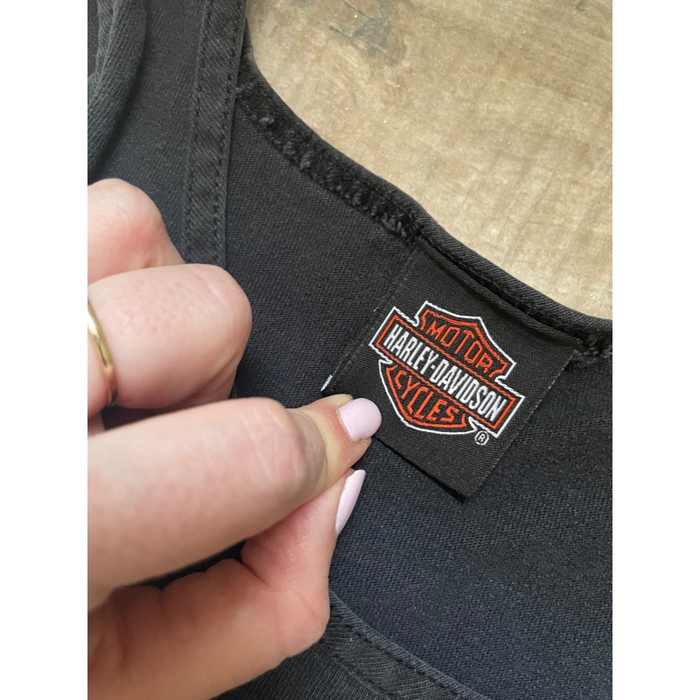 Harley Davidson Shirt Adult L Black Australia Graphic Tank Top - Picture 3 of 6